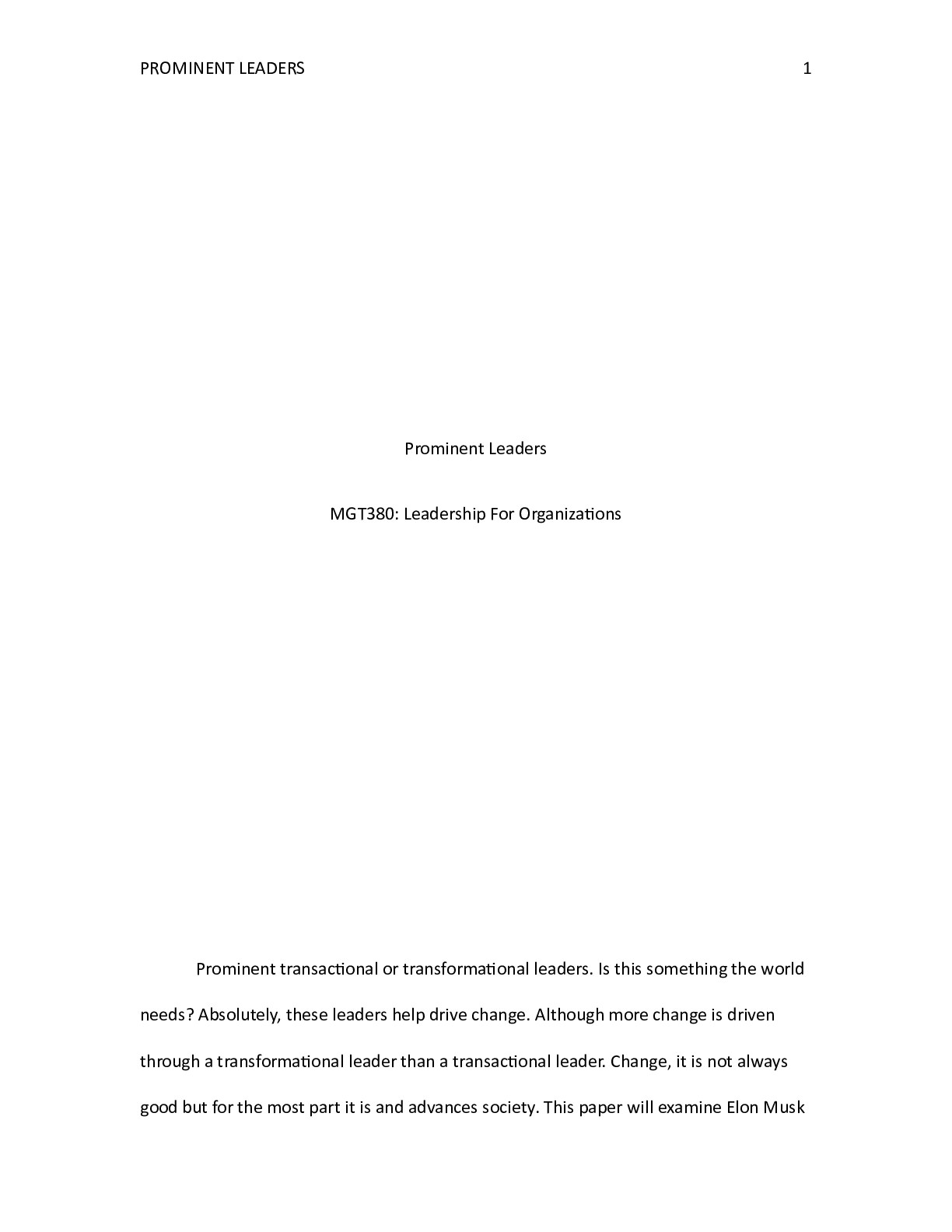 Preview image of MGT 380 week 2 paper .docx document